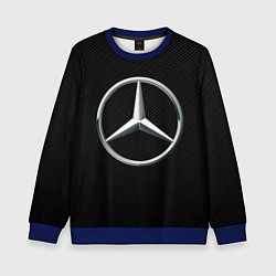 Свитшот детский MERCEDES-BENZ CARBON, цвет: 3D-синий