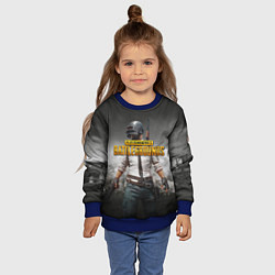 Свитшот детский PUBG, цвет: 3D-синий — фото 2