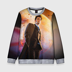 Свитшот детский DOCTOR WHO, цвет: 3D-меланж