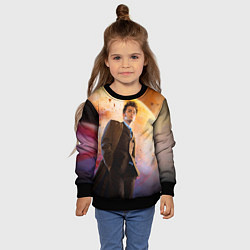 Свитшот детский DOCTOR WHO, цвет: 3D-черный — фото 2