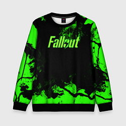 Свитшот детский FALLOUT, цвет: 3D-черный