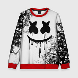 Свитшот детский Marshmello, цвет: 3D-красный