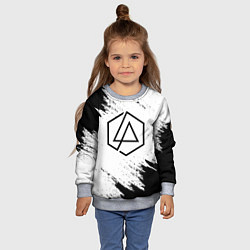 Свитшот детский LINKIN PARK, цвет: 3D-меланж — фото 2