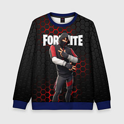 Свитшот детский FORTNITE IKONIK, цвет: 3D-синий