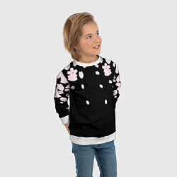 Свитшот детский САКУРА, цвет: 3D-белый — фото 2