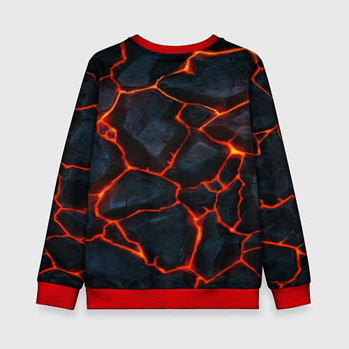 Детский свитшот DOOM: ETERNAL / 3D-Красный – фото 2
