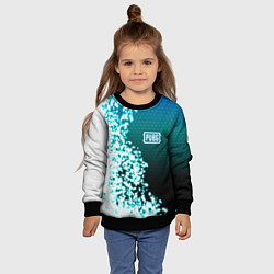 Свитшот детский PUBG, цвет: 3D-черный — фото 2