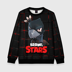 Детский свитшот Brawl Stars Crow Ворон