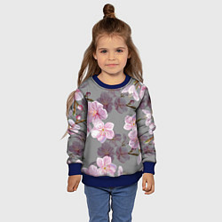 Свитшот детский САКУРА, цвет: 3D-синий — фото 2