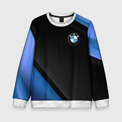 Свитшот детский BMW, цвет: 3D-белый