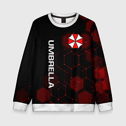 Свитшот детский UMBRELLA CORP, цвет: 3D-белый