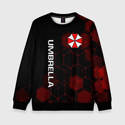 Свитшот детский UMBRELLA CORP, цвет: 3D-черный