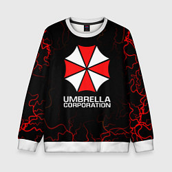 Свитшот детский UMBRELLA CORP, цвет: 3D-белый