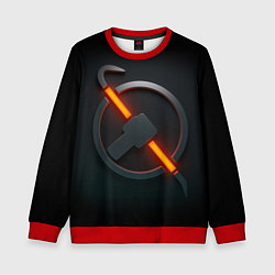 Свитшот детский HALF-LIFE, цвет: 3D-красный