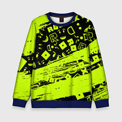 Свитшот детский Roblox, цвет: 3D-синий
