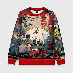 Свитшот детский AKIRA, цвет: 3D-красный