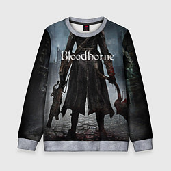 Свитшот детский Bloodborne, цвет: 3D-меланж