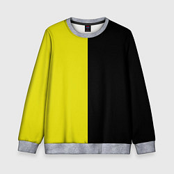 Свитшот детский BLACK YELLOW, цвет: 3D-меланж