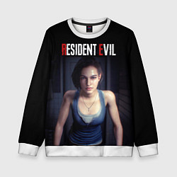 Свитшот детский Jill Valentine, цвет: 3D-белый