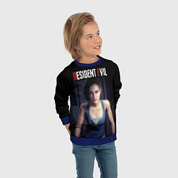 Свитшот детский Jill Valentine, цвет: 3D-синий — фото 2