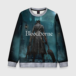 Свитшот детский Bloodborne, цвет: 3D-меланж