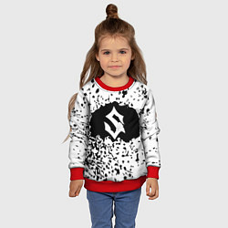 Свитшот детский SABATON, цвет: 3D-красный — фото 2