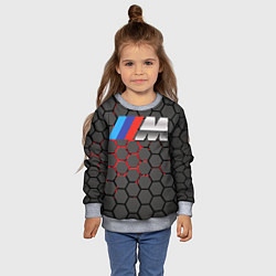 Свитшот детский BMW, цвет: 3D-меланж — фото 2