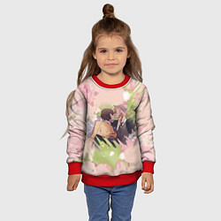 Свитшот детский Дазай и Чуя, цвет: 3D-красный — фото 2