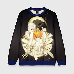 Свитшот детский Обещанный Неверленд, цвет: 3D-синий