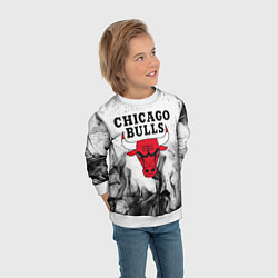 Свитшот детский CHICAGO BULLS, цвет: 3D-белый — фото 2