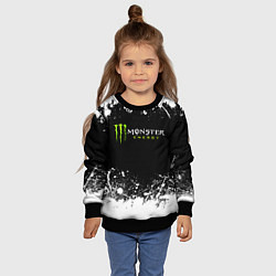 Свитшот детский MONSTER ENERGY, цвет: 3D-черный — фото 2