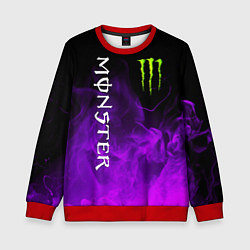Свитшот детский MONSTER ENERGY, цвет: 3D-красный