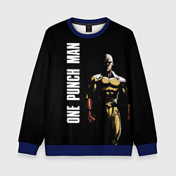 Свитшот детский One Punch Man, цвет: 3D-синий