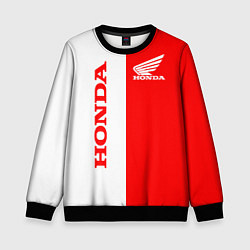 Свитшот детский HONDA, цвет: 3D-черный