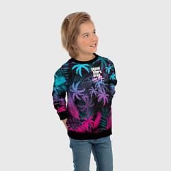 Свитшот детский GTA VICE CITY, цвет: 3D-черный — фото 2