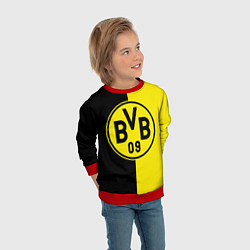 Свитшот детский BORUSSIA, цвет: 3D-красный — фото 2