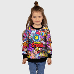 Свитшот детский BRAWL STARS NANI, цвет: 3D-черный — фото 2