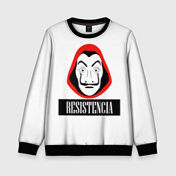 Свитшот детский Resistenicia, цвет: 3D-черный