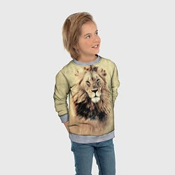 Свитшот детский Lion King, цвет: 3D-меланж — фото 2