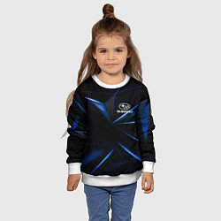 Свитшот детский SUBARU, цвет: 3D-белый — фото 2