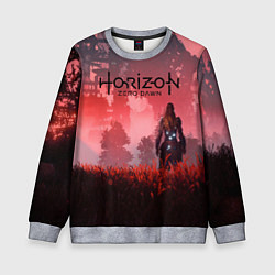 Свитшот детский HORIZON ZERO DAWN, цвет: 3D-меланж