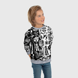 Свитшот детский THE LAST OF US 2, цвет: 3D-меланж — фото 2