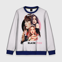 Свитшот детский Blackpink, цвет: 3D-синий