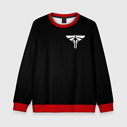 Свитшот детский ЛАСТ ОФ АС 2 ЦИКАДЫ, цвет: 3D-красный