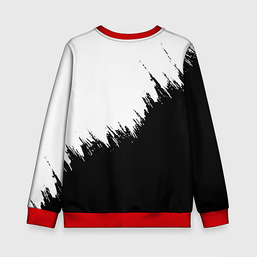 Детский свитшот The Witcher / 3D-Красный – фото 2