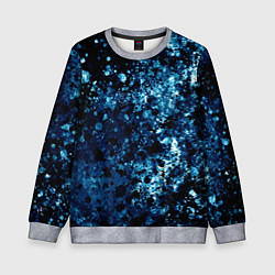 Свитшот детский Абстракция жидкость, цвет: 3D-меланж