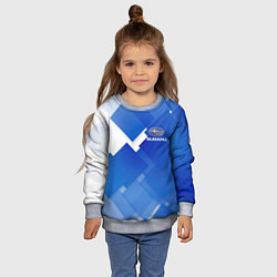 Свитшот детский SUBARU, цвет: 3D-меланж — фото 2