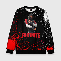 Свитшот детский FORTNITE x IKONIK, цвет: 3D-черный