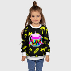 Свитшот детский 6ix9ine, цвет: 3D-белый — фото 2