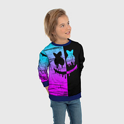 Свитшот детский FORTNITE MARSHMELLO, цвет: 3D-синий — фото 2